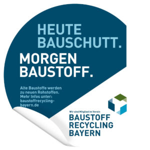 Heute Bauschutt, morgen Baustoff